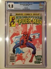 Spectacular Spider-Man 71 Newsstand CGC 9.8, Marvel Comics 1982