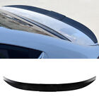 For Kia Forte UNIVERSAL Adjustable Rear Spoiler Trunk Roof Tail Wing Black (For: 2023 Kia Rio)