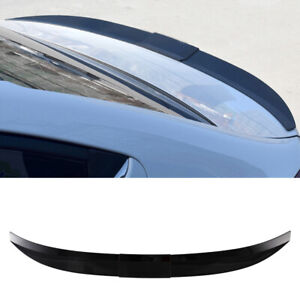For Kia Forte UNIVERSAL Adjustable Rear Spoiler Trunk Roof Tail Wing Black (For: 2022 Kia Rio)