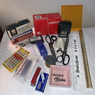 Lot of Assorted Office Supplies inc mini stapler 20 pc new and vintage items