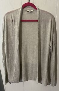 Vince Gray Wool Blend Thin Cardigan Size Small