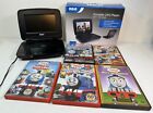 RCA Model DRC99371EB Rechargeable Portable DVD Player W/Thomas The Train DVD’s