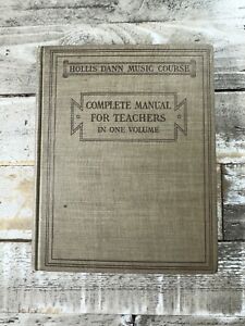 New Listing1912 Antique Music Education Book 