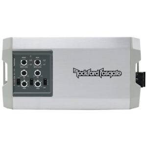 Rockford Fosgate TM400x4ad 400W Class-AD 4-Channel Power Marine Amplifier NEW