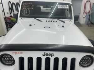 2013-2018 JEEP WRANGLER Hood VIN W 6th Digit Jk Body Flat Center (For: Jeep)
