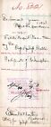 1885 DAKOTA TERRITORY CERTIFICATE OF REDEMPTION AGAINST MINING CLAIMS DEEDS