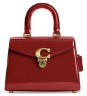 ❤️NWT Coach Sammy 21 B4/Red Top Handle Small Patent Leather Handbag