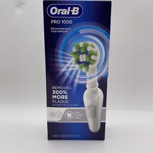 Oral-B Pro 1000 Deep cleaning action  Rechargeable Toothbrush White New Sealed