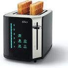 Oster 2-Slice Toaster, Touch Screen with 6 Shade Settings and Digital Timer