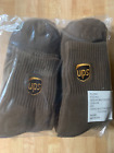 Six Pair LARGE UPS Ankle Socks United Parcel Service Brown