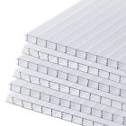 New ListingAoodor 6Pcs 24'' x 48'' Polycarbonate Greenhouse Panels Waterproof UV Protected