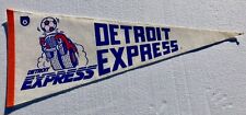 Vintage Detroit Express NASL soccer pennant defunct