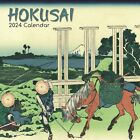 2024 Square Wall Calendar, Hokusai, 16-Month Arts & Antiques Theme 12x12