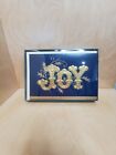 Hallmark Cards Joy Gold Foil Embossed Lettering on Deep Blue, 12 Christmas Cards