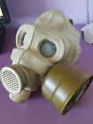 Vintage Bulgarian New Gas Mask PMG, White, ONLY MASK, Bulgarian Gas Mask
