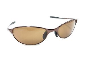 Serengeti Imola 6833 Brown Copper Wrap Polarized Sunglasses Brown Lens 135 Italy