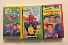 The Wiggles Lot Of Three VHS Sing And Dance Along With Anthony Greg Jeff  Murray