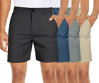 Men's Dress Shorts Outdoor Stretch Quick Dry Lightweight Chino 7'' Golf Pants