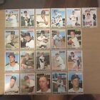 21 DIFF. 1970 TOPPS BB CARDS-McNALLY,FOSSE,HUNT,