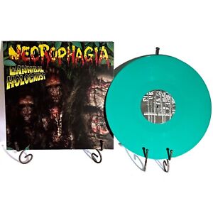 NECROPHAGIA Cannibal Holocaust MLP Green Vinyl with Etching Killjoy The Ravenous