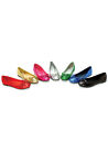 Ellie Shoes Adult Glitter Flat With Bow