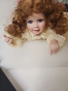 Vtg Hamilton Collection 1996 Marissa With Miniature Fairy Genuine Porcelain Doll