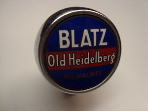 Circa 1950s Blatz Old Heidelberg Bullet Tap Knob, Milwaukee, Wisconsin