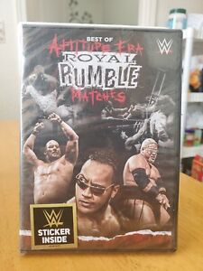 BRAND NEW - WWE: The Best Of Attitude Era Royal Rumble Matches (DVD) STICKER INS