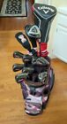 Complete Women's Callaway Razr X Black Golf Set w/ Nike Cart Bag