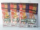 Lot of 3 Crayola MELTDOWN Canvas Board Easy Fun Craft for Kids Children Adults