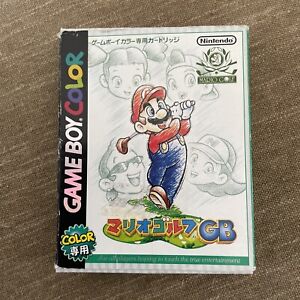 Mario Golf GB Nintendo GAME BOY Color Japan VG GB RetroGaming w/inserts