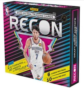 New Listing2023-24 Panini Crown Recon Basketball Factory Sealed Hobby Box NBA