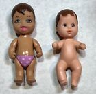 New ListingLot of 2 Vintage Mattel dolls Baby Sweets Infant Doll and doll with pink diaper