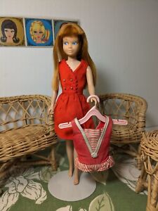 New Listing1964 Skipper Doll. Red Hair. Bathing Suit. 1963 Red Sensations