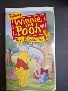 Disney's Winnie The Pooh A Valentine's For You VHS Tape