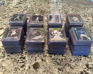 MLB HUGE ROOKIE RC SERIAL NUMBERED REFRACTOR SSP CARD COLLECTION LOT (400 TOTAL)