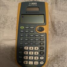 Texas Instruments TI-30XS MultiView Scientific Calculator - Yellow - Tested