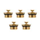 5 Brass Drip Irrigation Heads High Pressure Nozzle Sprinklers Heads for Watering
