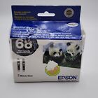 Epson 68 Ink, 2-Pack, Black Expired 02/2012 DAMAGE BOX READ SEE PHOTOS
