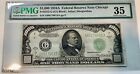 $1,000 1934A - CHICAGO Federal Reserve Note - PMG Very Fine VF 35