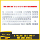 A full set G915 TKL 87 key caps White for Logitech G813 G913 G815 G915 Keyboard