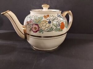 Vintage Sadler Floral Teapot England