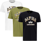 Alpha Industries Men's College Camo T Color Picker T-Shirt