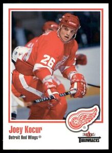 2002-03 Fleer Throwbacks Joey Kocur #65 Detroit Red Wings