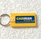 Vintage Dealer Keychain CARMAX THE AUTO SUPERSTORE Key Fob Ring Car Truck SUV