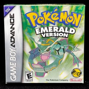 Pokemon Emerald Version Nintendo Game Boy Advance GBA Box Only Authentic