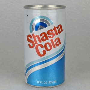 VTG 1970s Shasta Cola Soda Pop Can 12oz (355ml) Aluminum Hayward CA