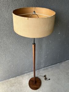 New ListingGeorge Kovacs Wood Floor LAMP MID CENTURY Mcm Modeline Sweden EAMES ERA
