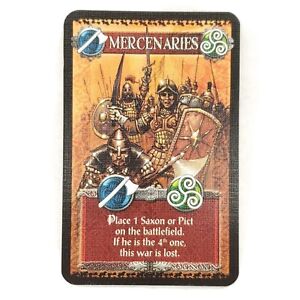 Shadows Over Camelot Board Game by Days of Wonder Mercenaries Card Only