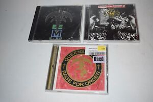 QUEENSRYCHE CD LOT OF 3- RAGE FOR ORDER- EMPIRE- OPERATION MINDCHRIME II (QOJ51)